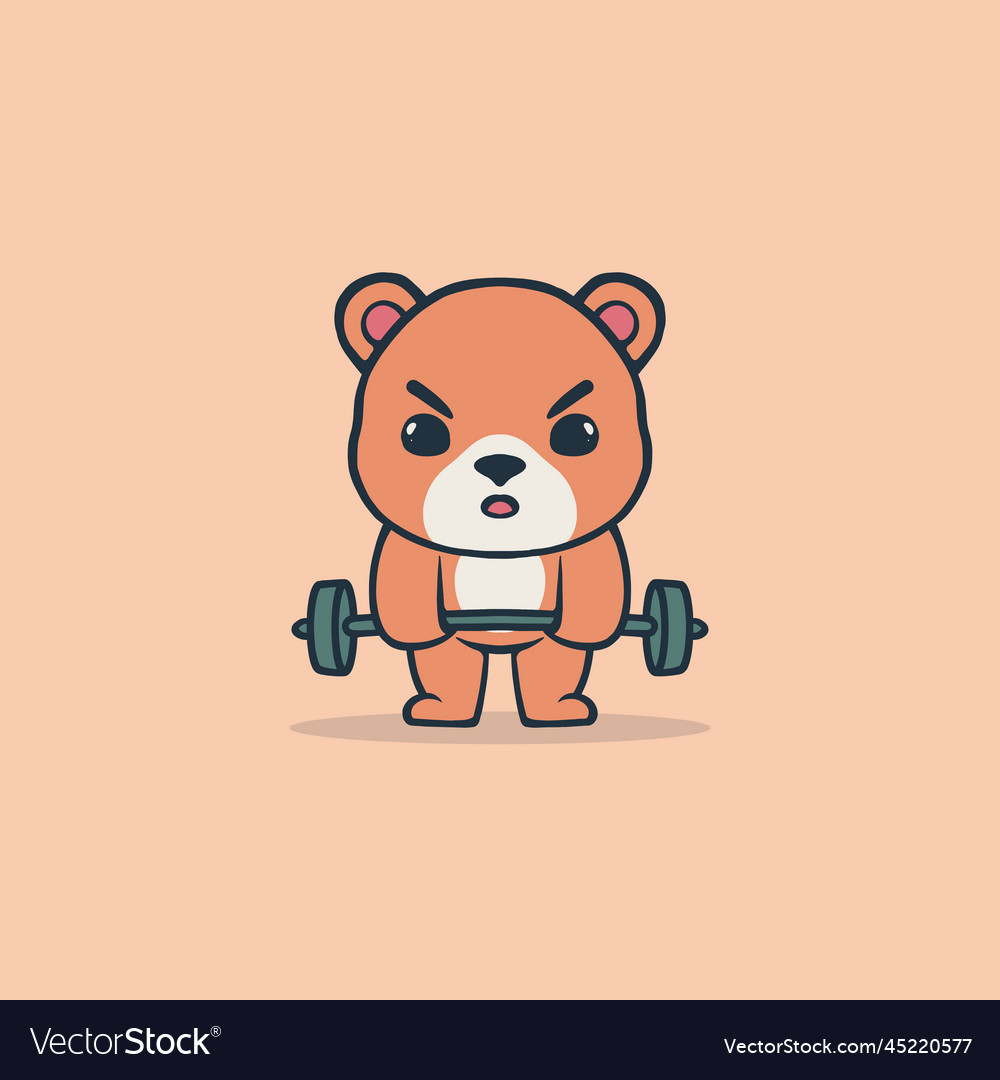 Cute Bear Royalty Free Vector Image Vectorstock Cute Bear Royalty Free Vector Image Vectorstock