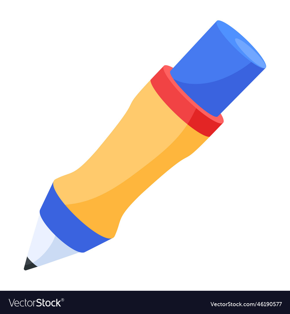 Drawing pencil Royalty Free Vector Image - VectorStock