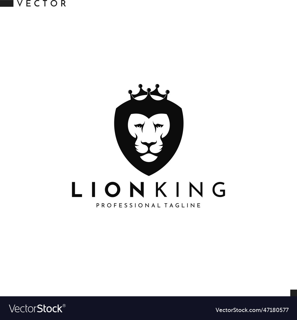 Lion logo Royalty Free Vector Image - VectorStock