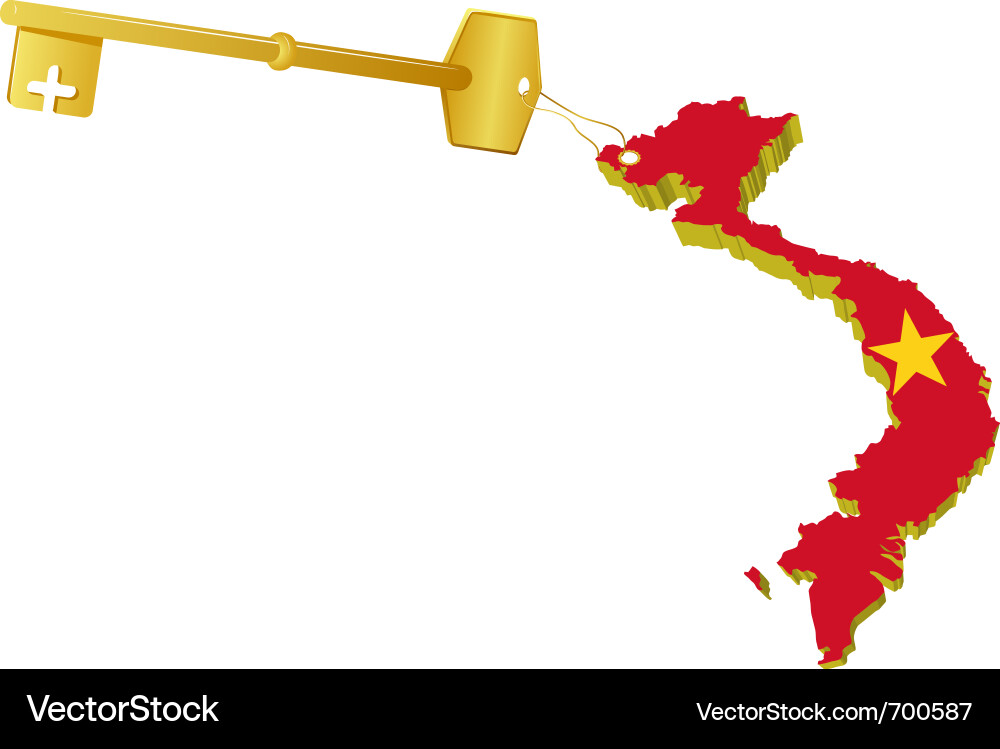 Golden key Royalty Free Vector Image - VectorStock