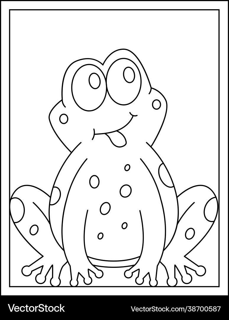 Paper Toad Vector Toad Royalty Free Vector Image - VectorStock