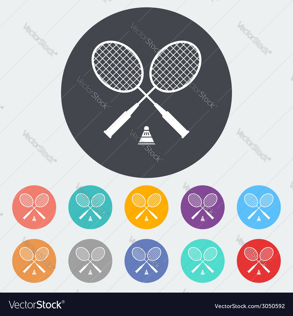 Badminton Royalty Free Vector Image - VectorStock