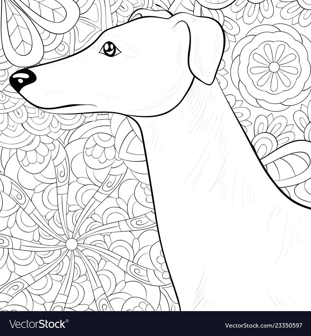 400+ Coloring Book Page Dog HD 400+ Coloring Book Page Dog HD