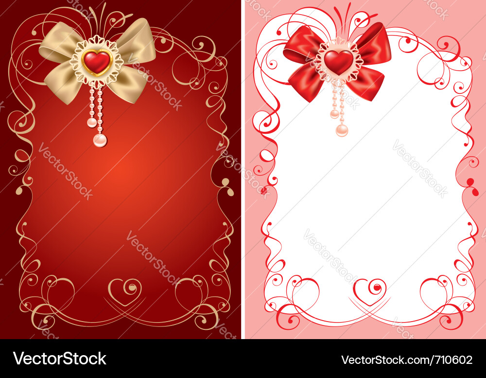 Valentines day background Royalty Free Vector Image