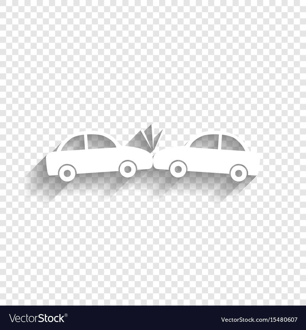 Crash cars Royalty Free Vector Image - VectorStock