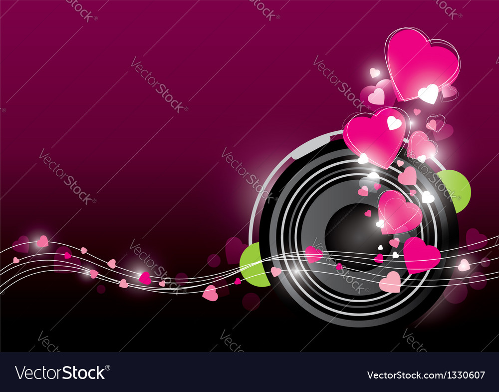 Music background design Royalty Free Vector Image