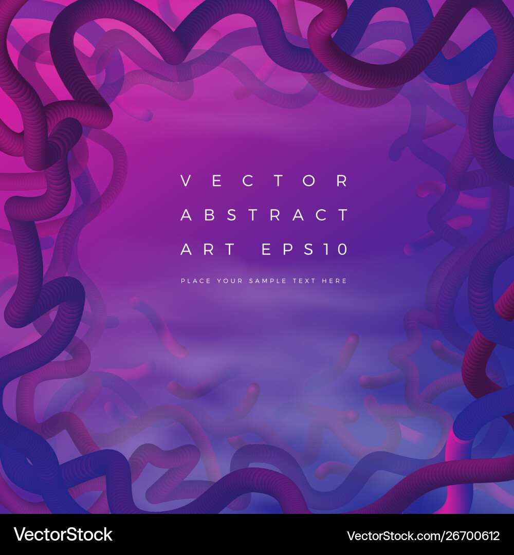 Abstract Banner With Dark Moving Shapes Royalty Free Vector