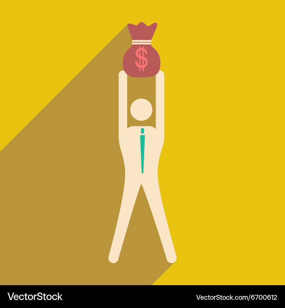 Flat design modern icon Royalty Free Vector Image