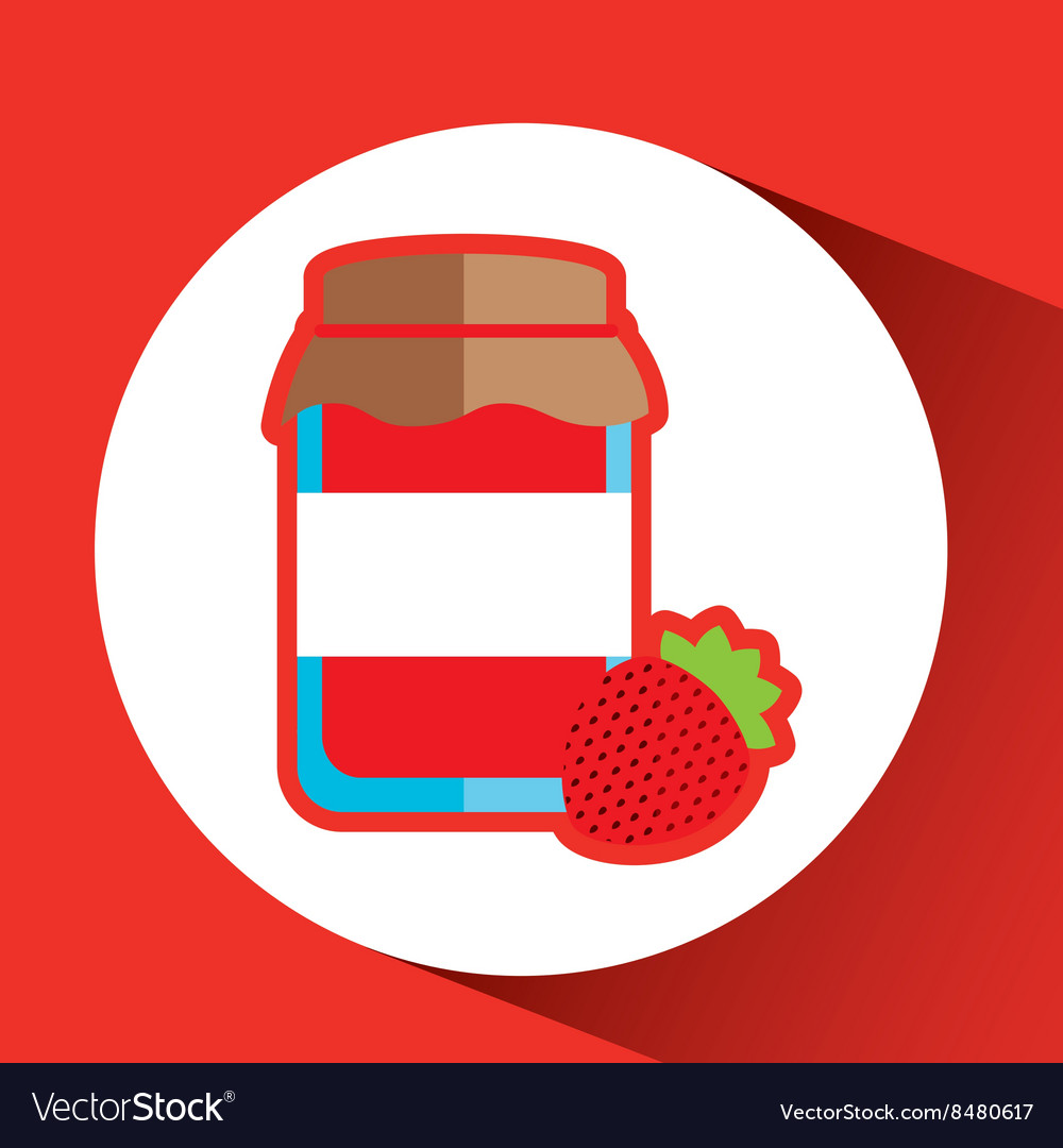 Fruit Jam Design Royalty Free Vector Image - Vectorstock