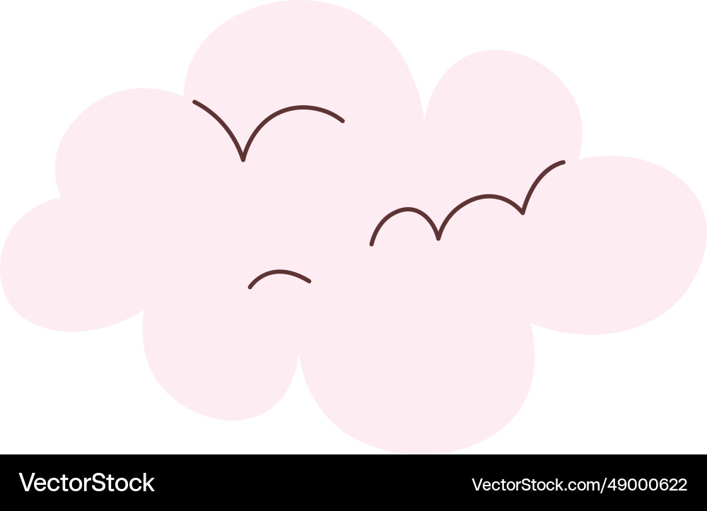 Sky cloud icon Royalty Free Vector Image - VectorStock