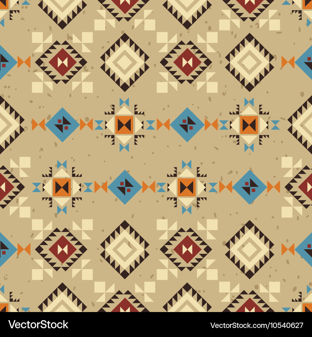 Ethnic seamless pattern Royalty Free Vector Image
