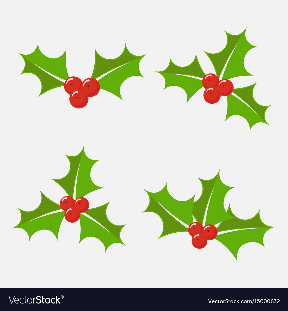 Holly berry set