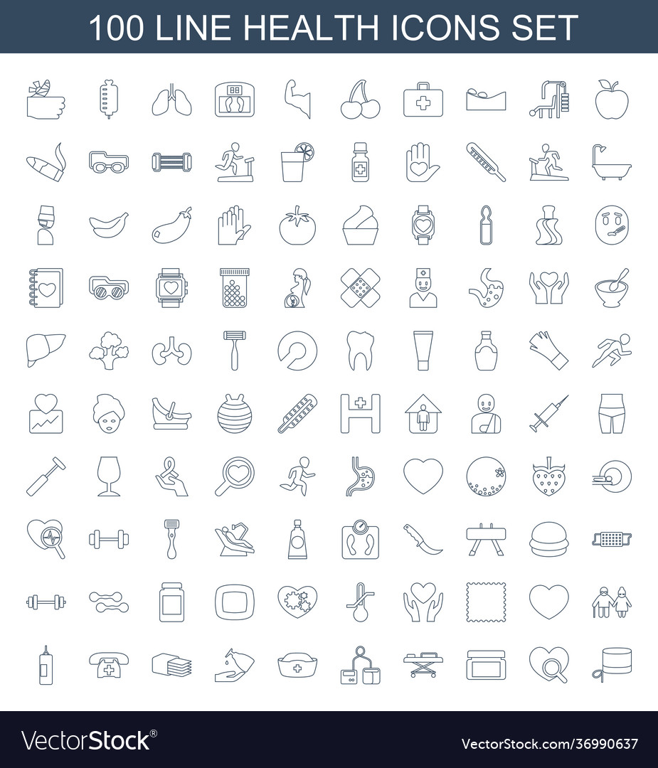 Health icons