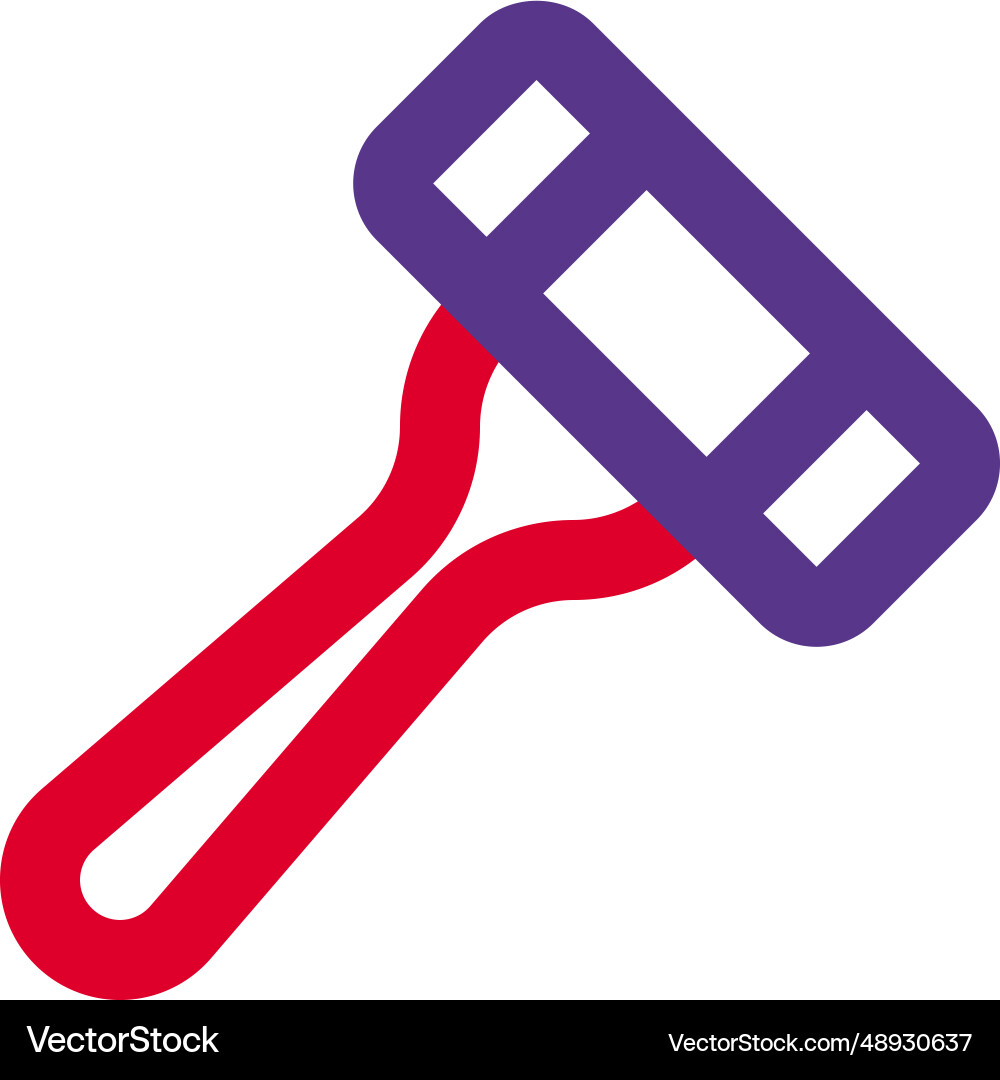 Shaving razor at salon isolated on a white Vector Image