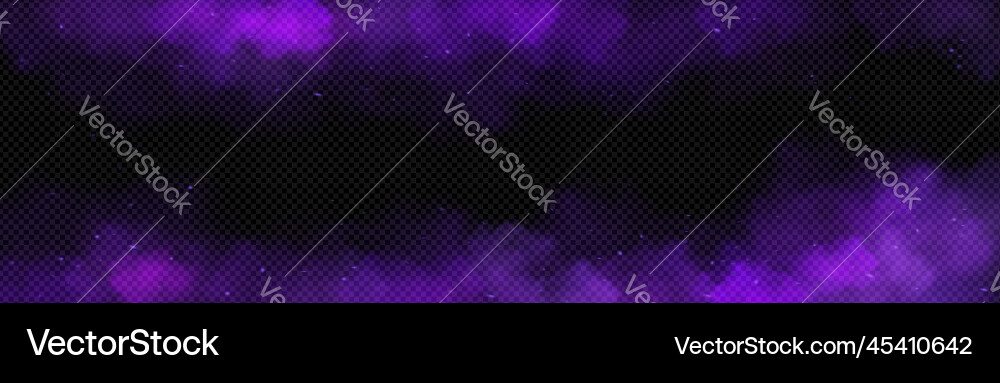 Magic smoke clouds fog or powder splash Royalty Free Vector