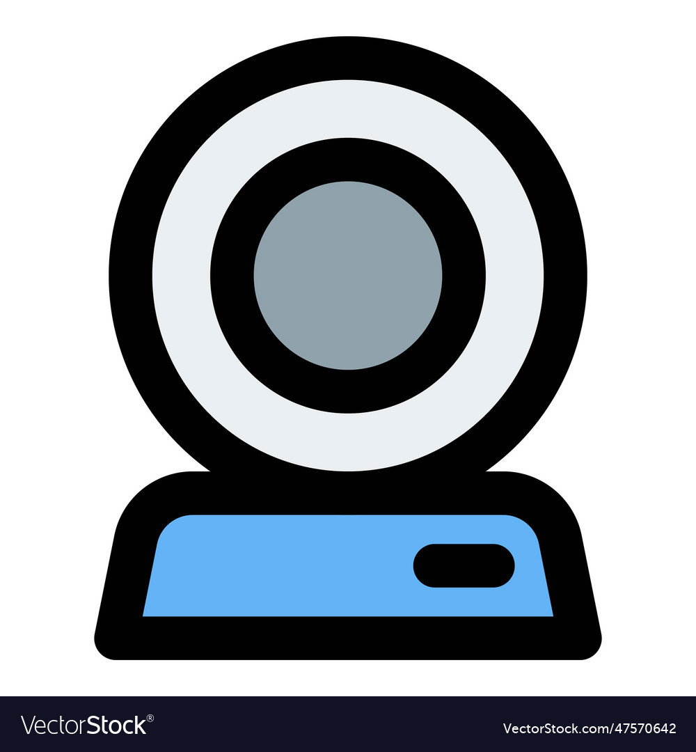 Personal surveillance with a spy camera Royalty Free Vector