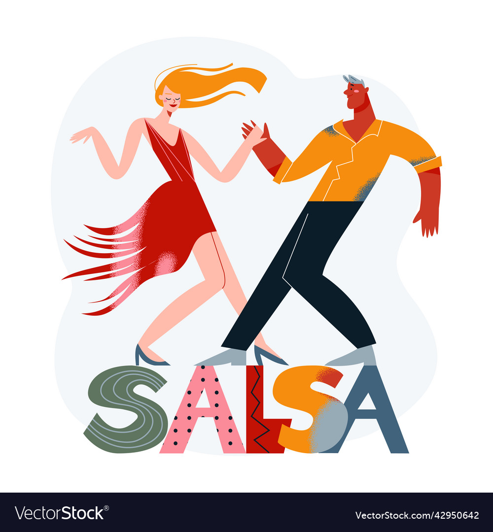 Dance party flyer Royalty Free Vector Image - VectorStock