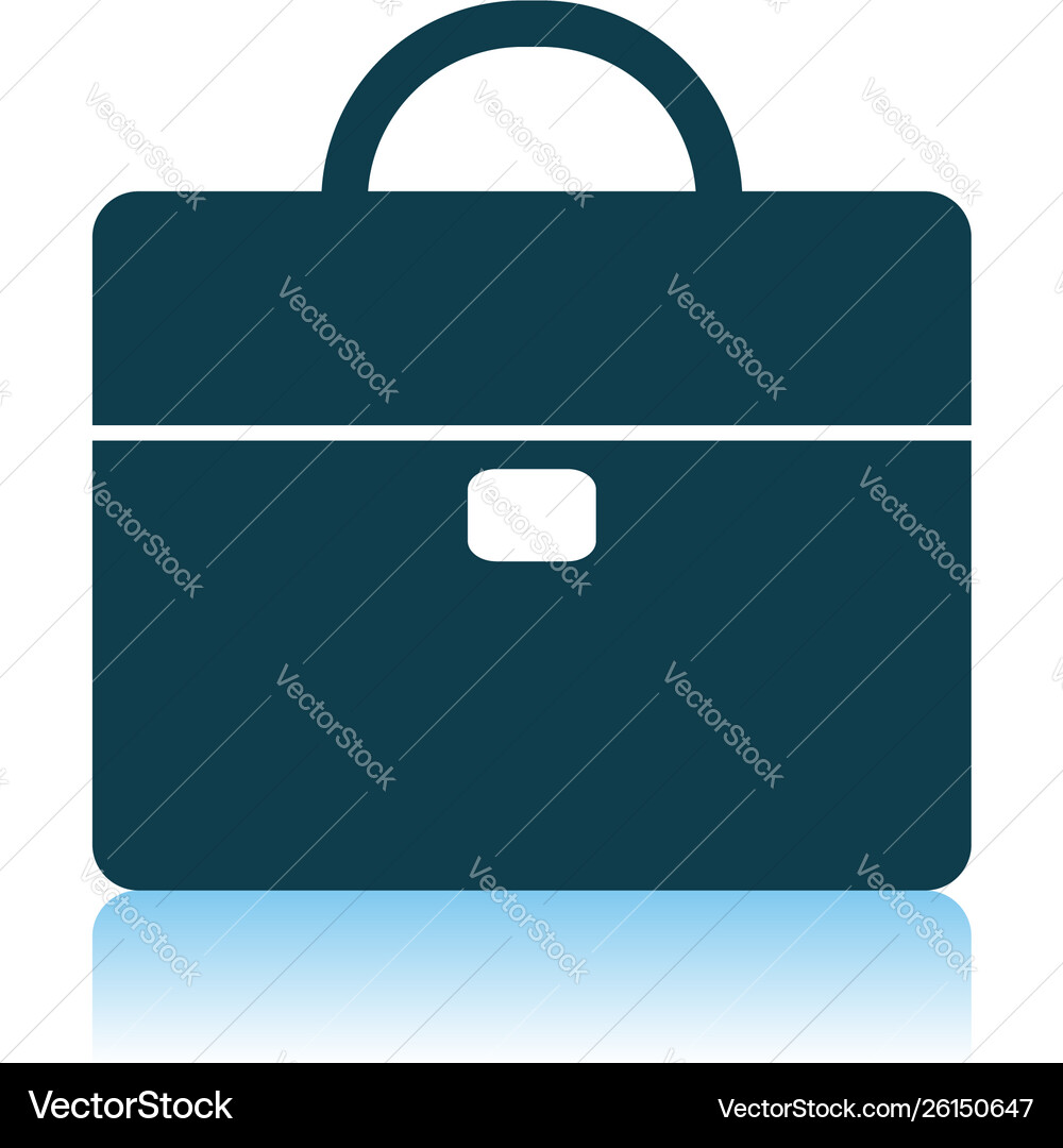 Briefcase icon Royalty Free Vector Image - VectorStock
