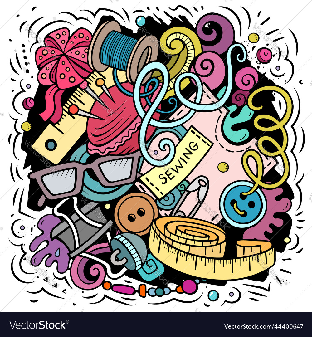 Handmade cartoon Royalty Free Vector Image - VectorStock