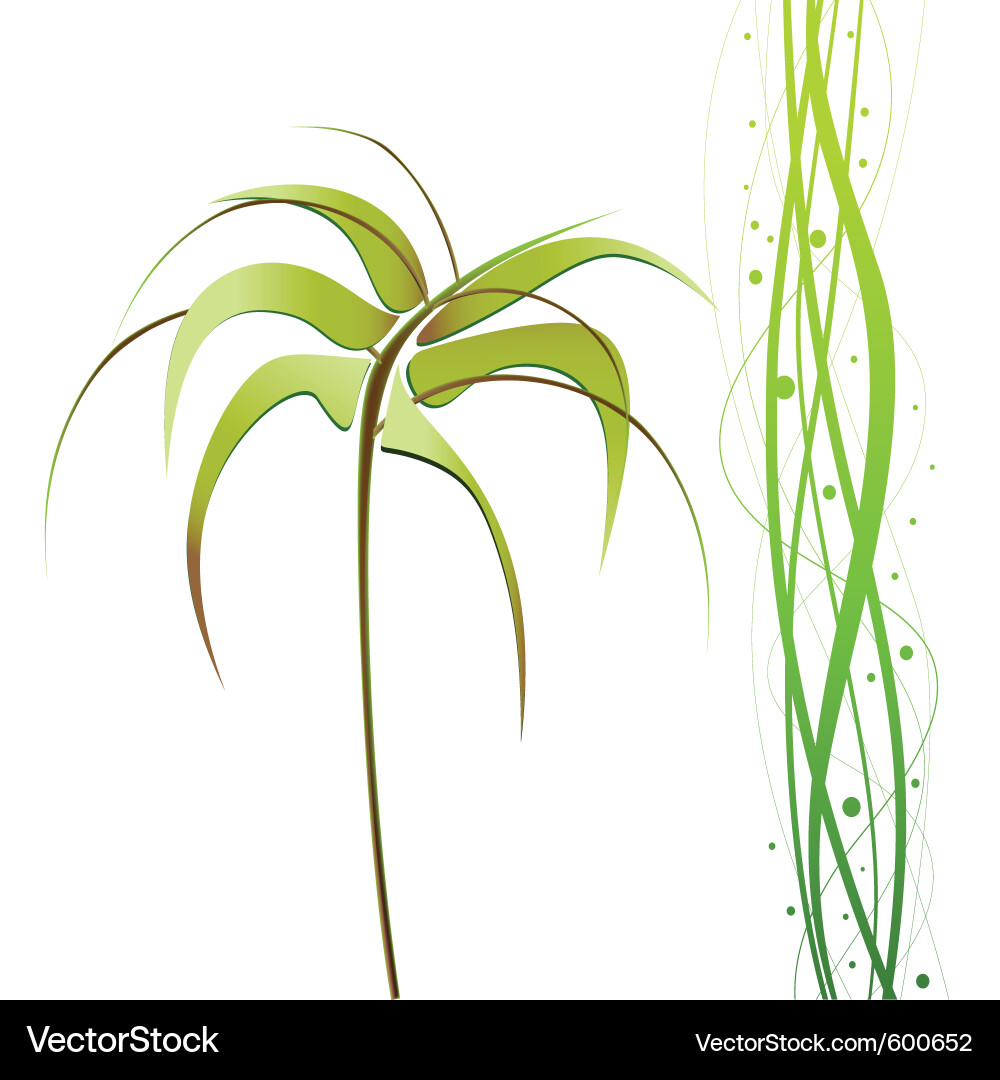 Abstract green background Royalty Free Vector Image