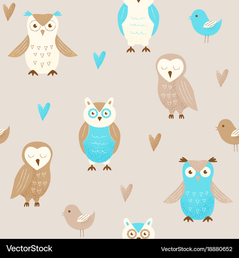 Cute owl Royalty Free Vector Image - VectorStock