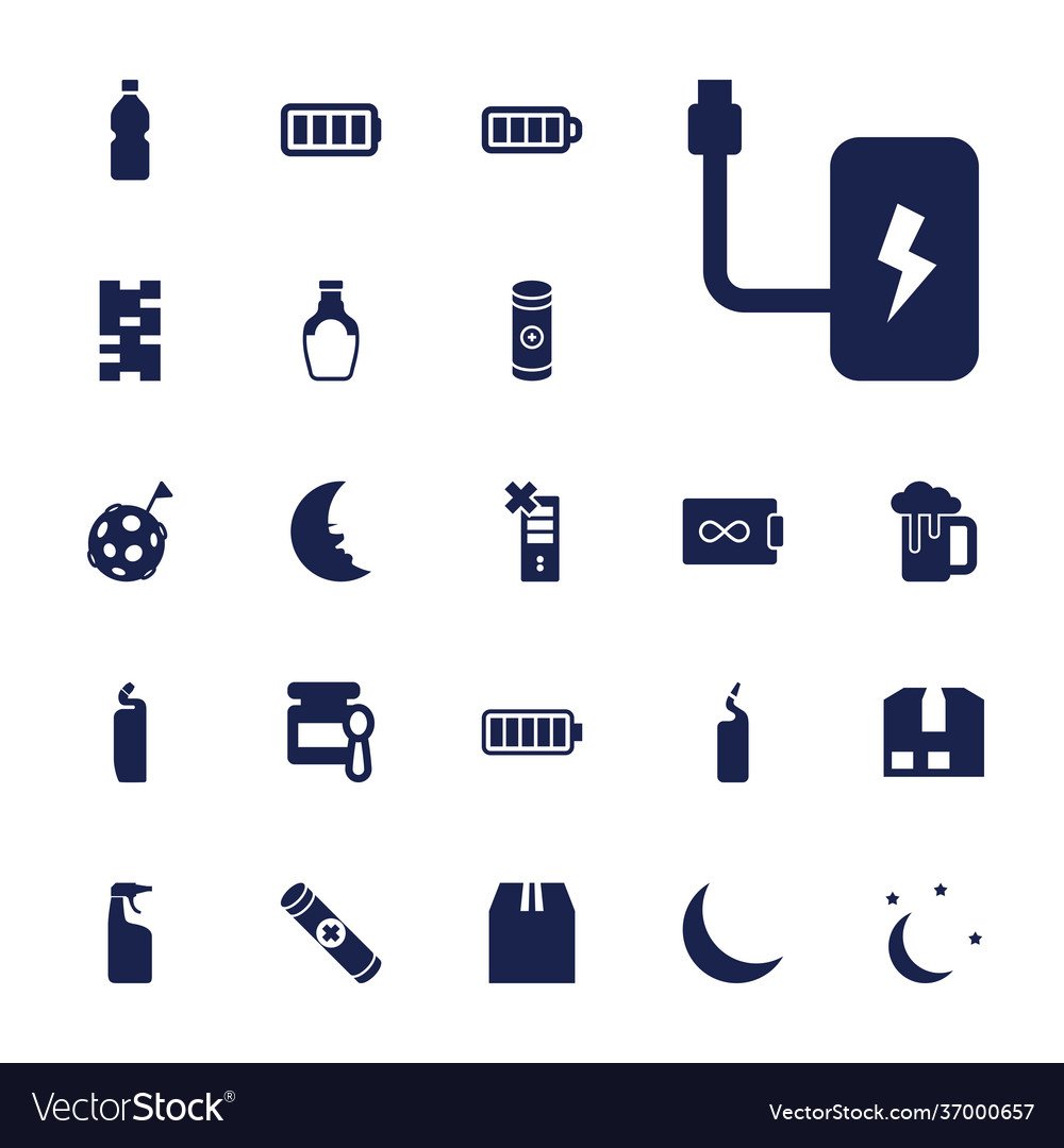 22 full icons Royalty Free Vector Image - VectorStock