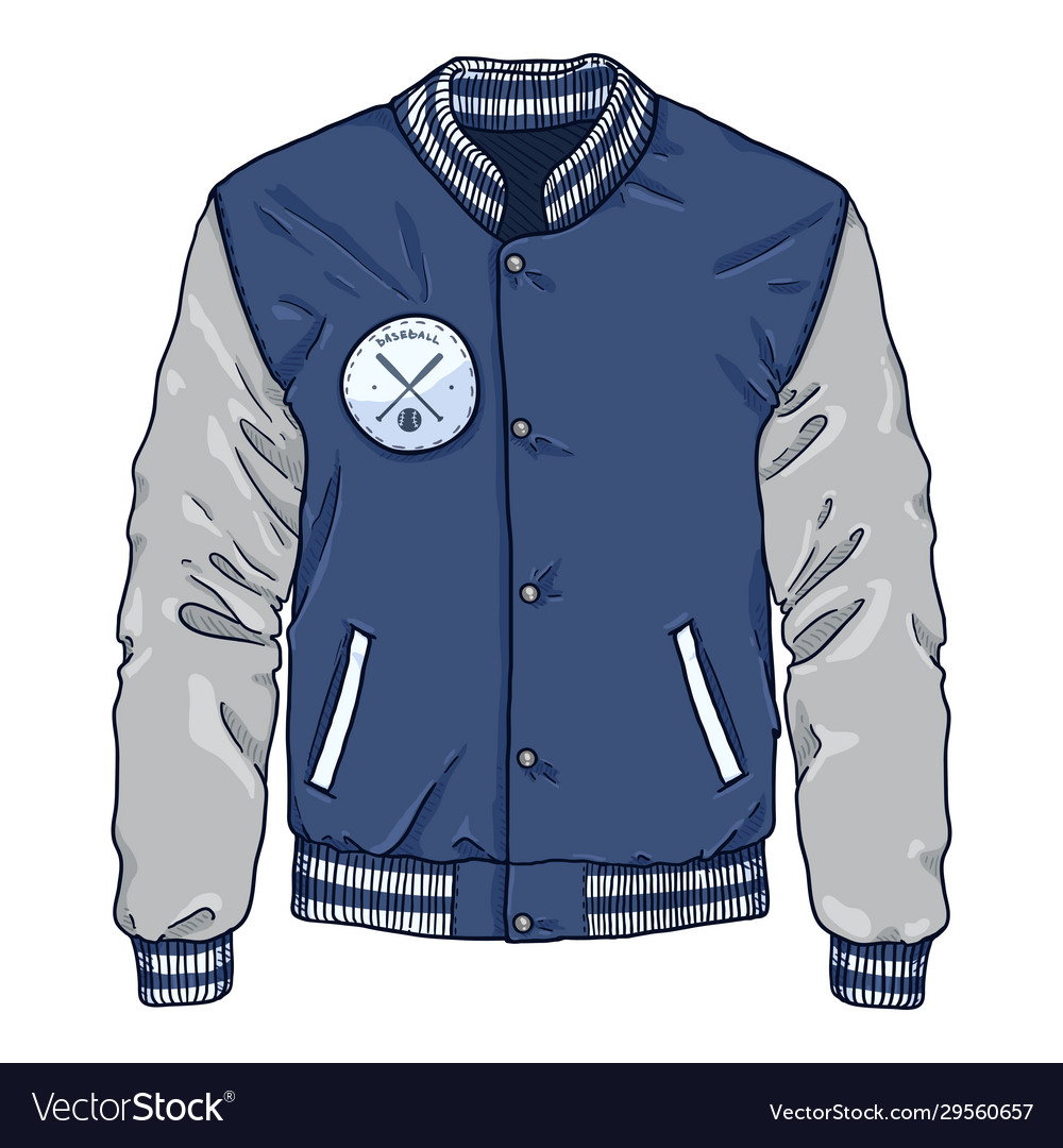 Sport Varsity Jacket Stock Illustration - Download Image Now