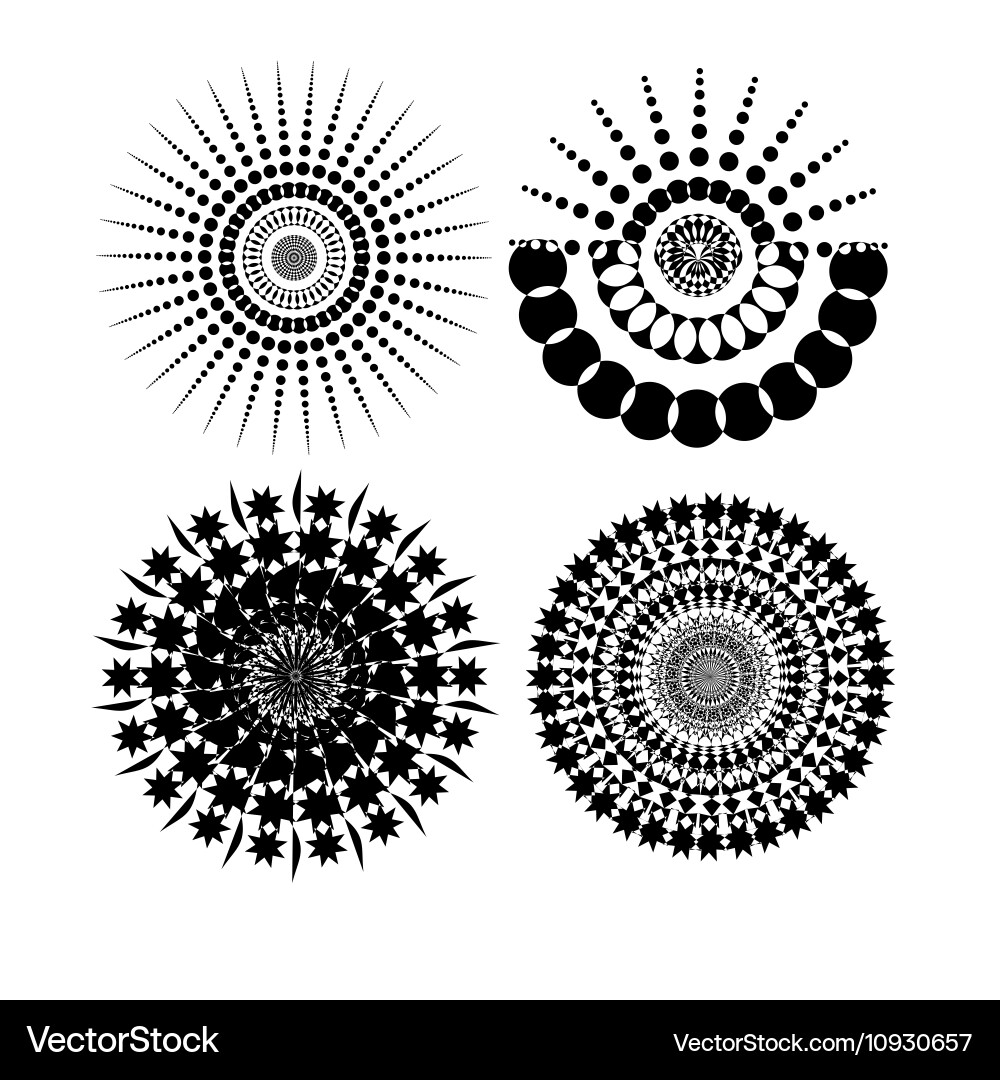 Pattern brush Royalty Free Vector Image - VectorStock