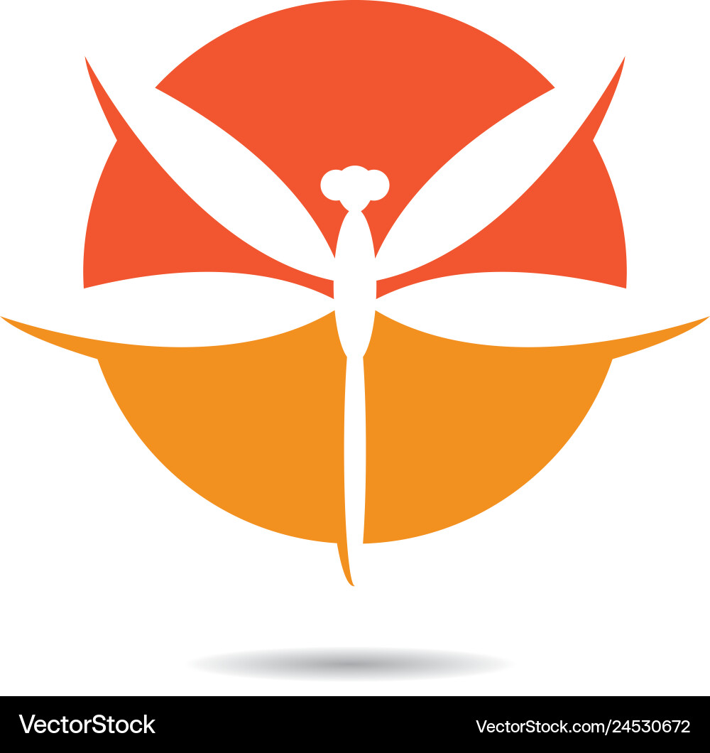 Dragonfly icon Royalty Free Vector Image - VectorStock