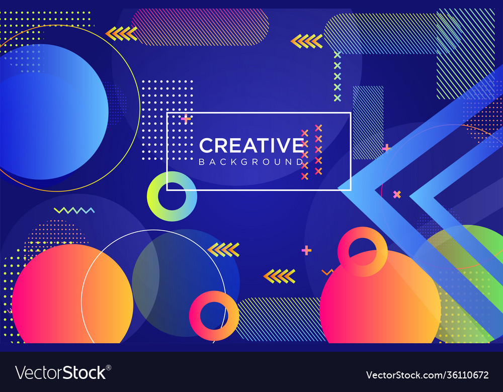 Minimal geometric background colorful halftone
