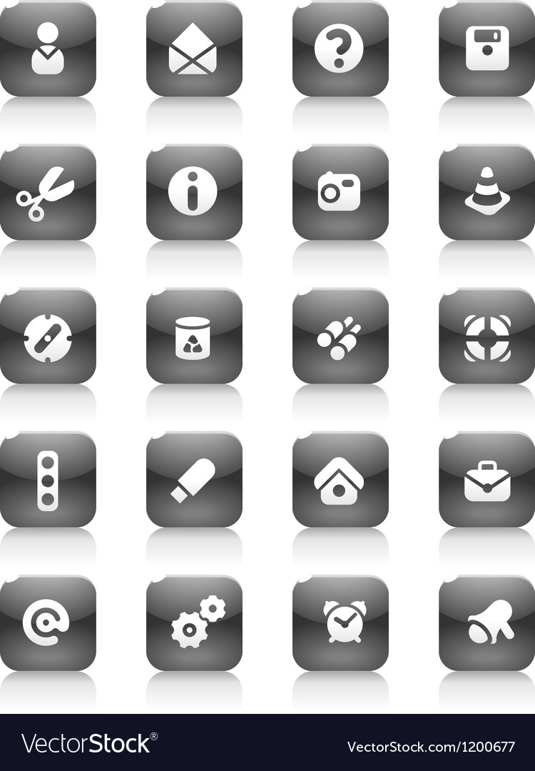 Black buttons miscellaneous