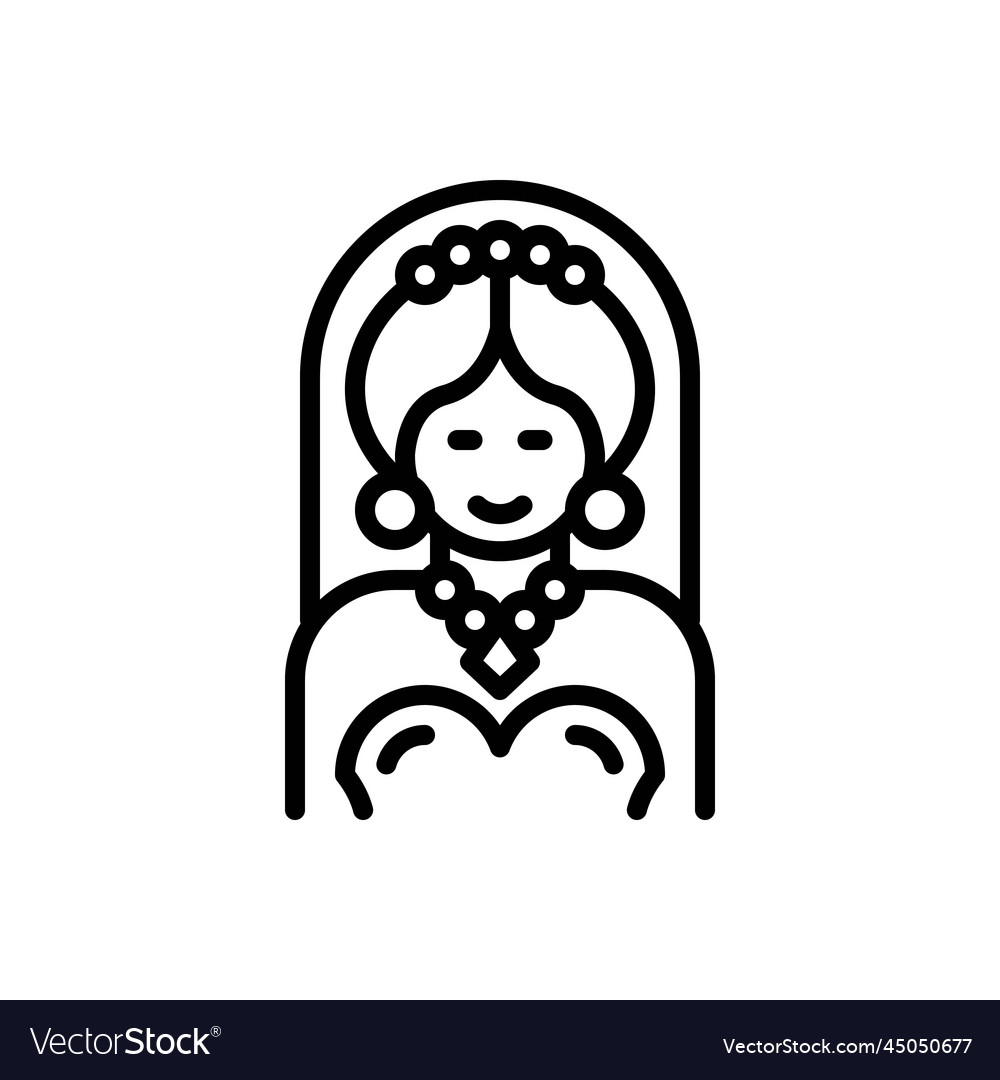 Bridal Royalty Free Vector Image - VectorStock