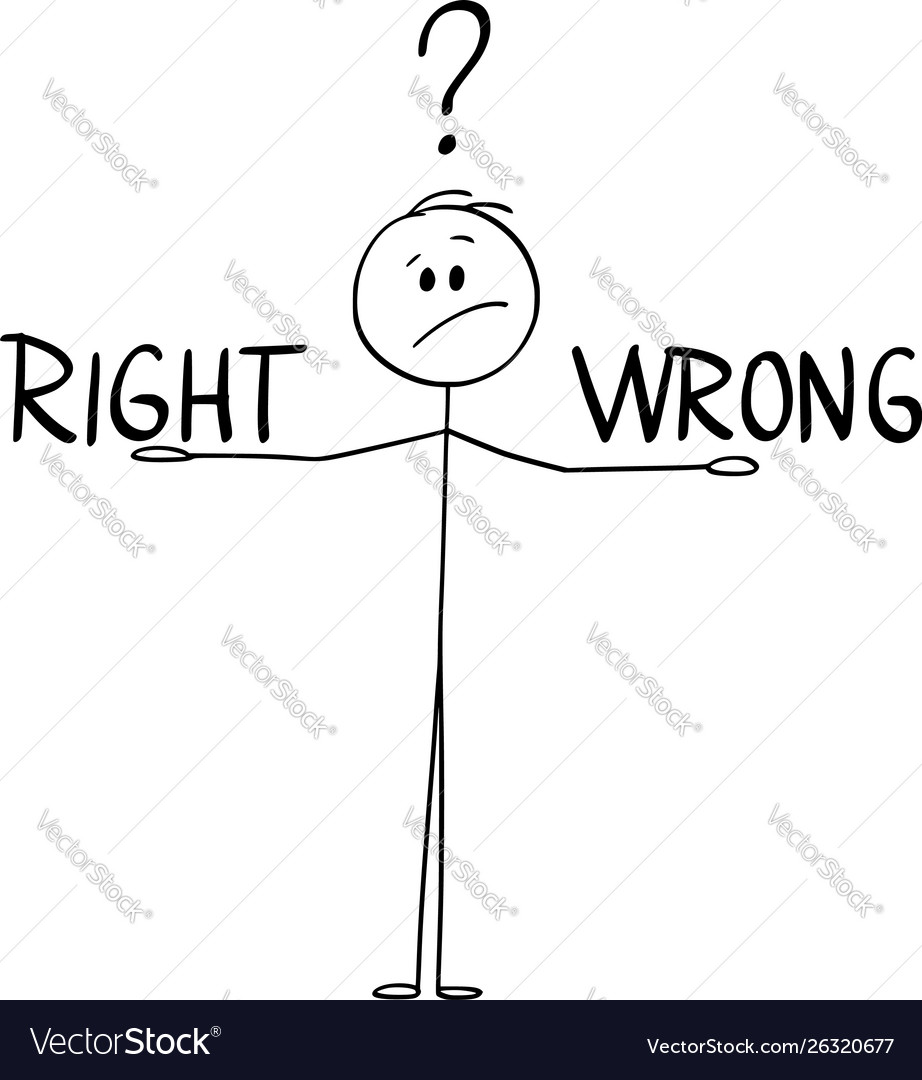 cartoon-man-or-businessman-deciding-and-royalty-free-vector