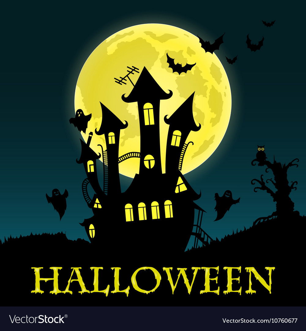 happy halloween card template royalty free vector image happy halloween templates