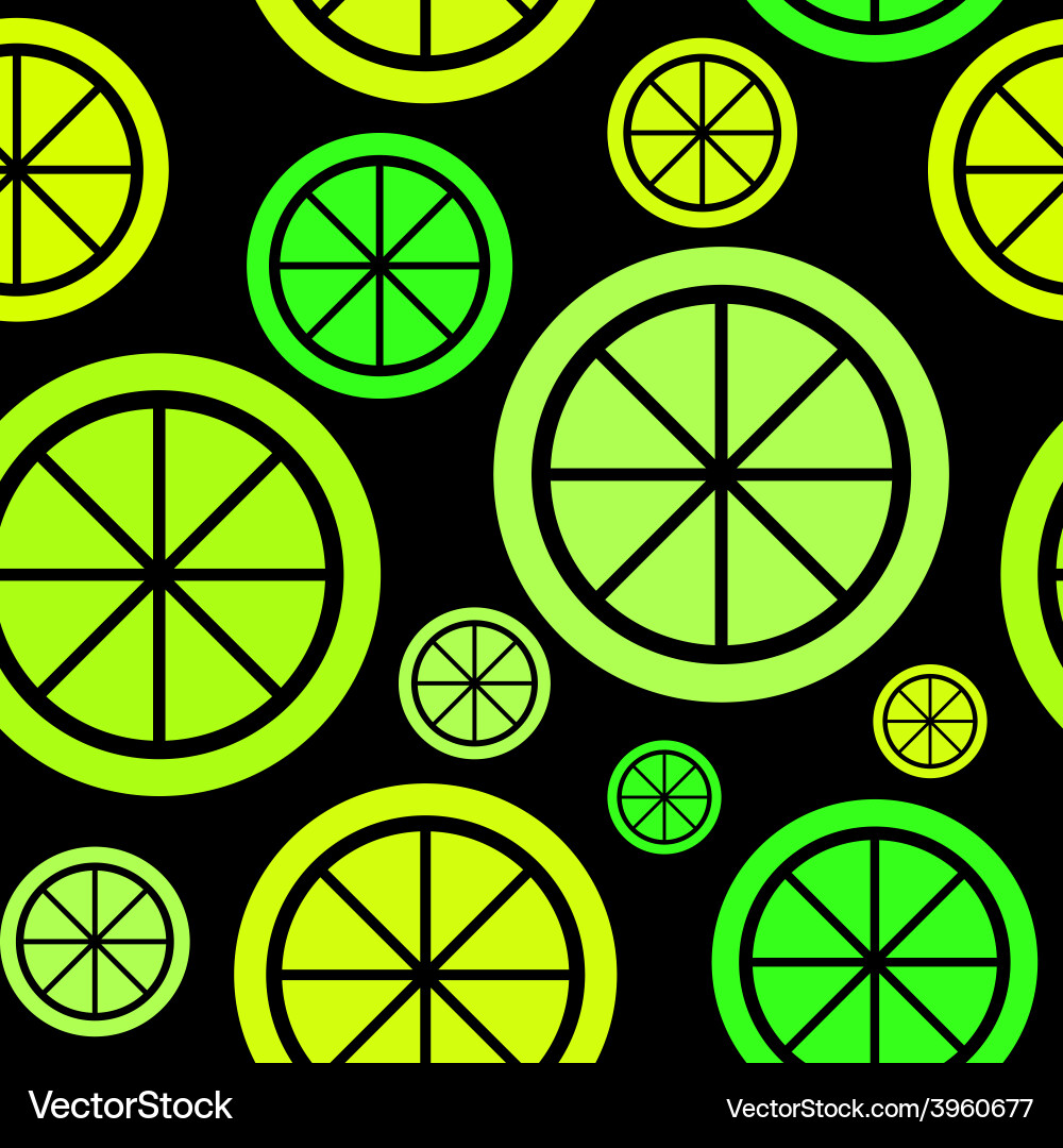 Lemon fruit abstract seamless pattern background Vector Image