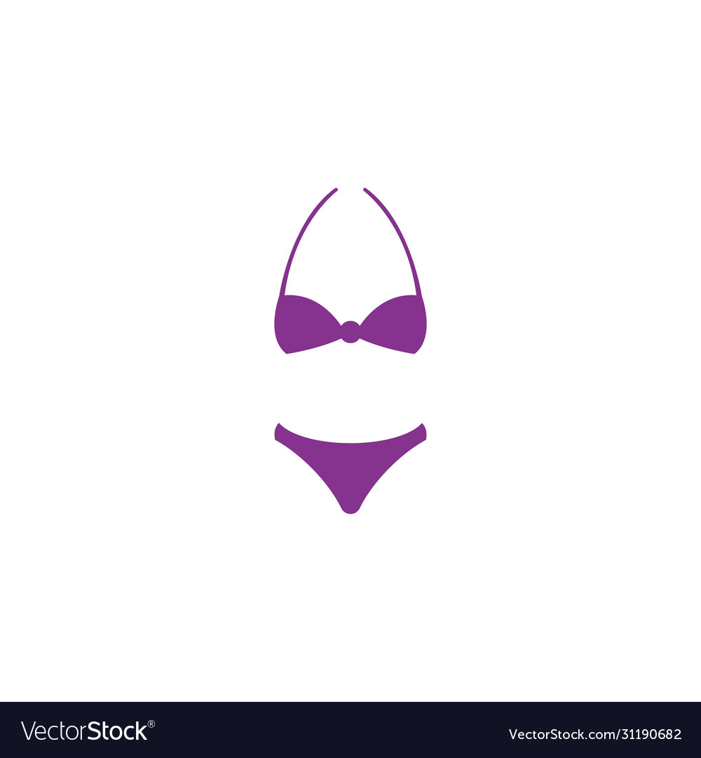 Bikini Icon Royalty Free Vector Image - Vectorstock