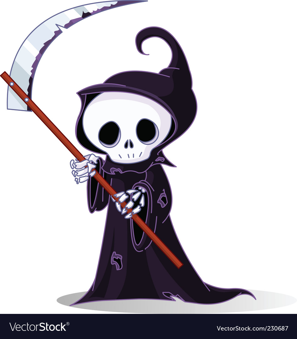 Grim reaper Royalty Free Vector Image - VectorStock