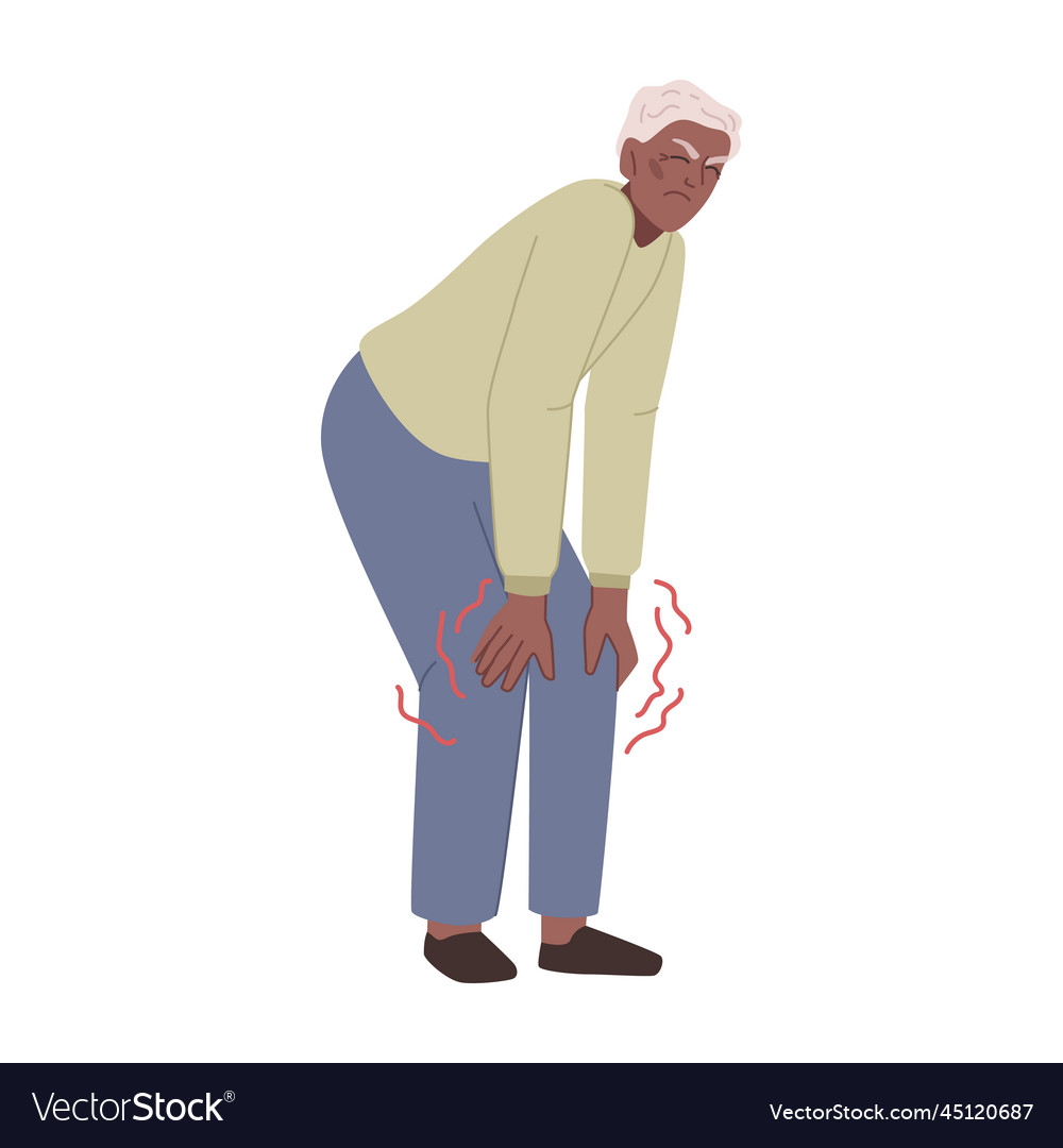 pensioner-elderly-man-with-knee-pain-royalty-free-vector