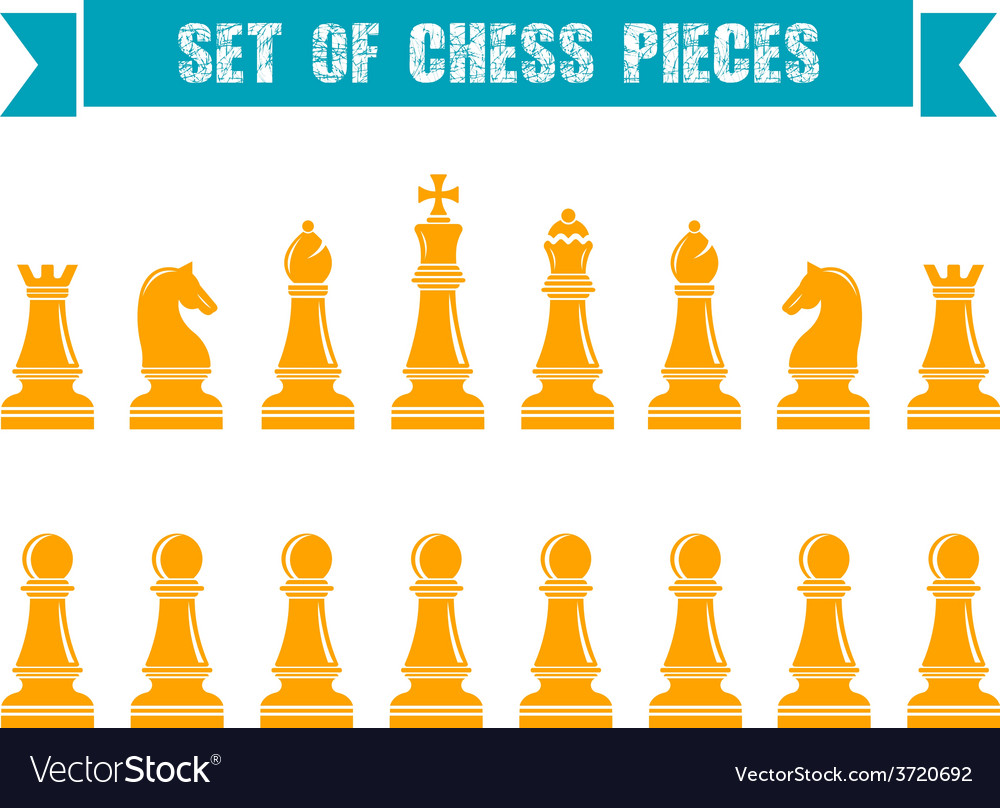 Chess icons Royalty Free Vector Image - VectorStock