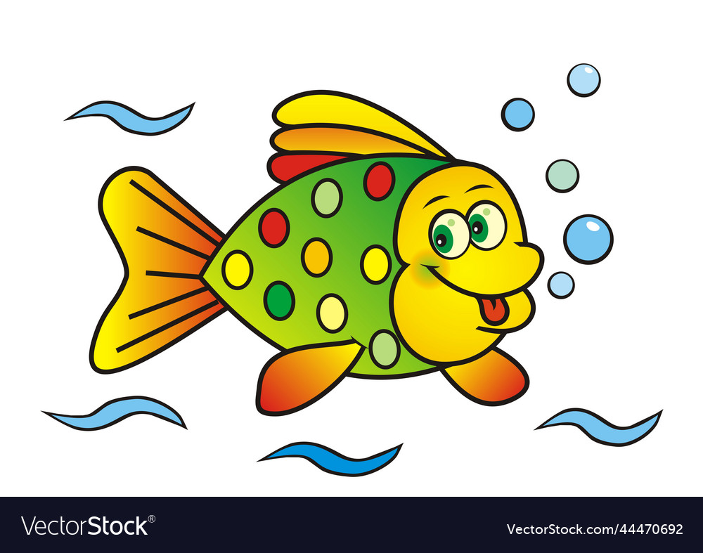 Fish abstract Royalty Free Vector Image - VectorStock