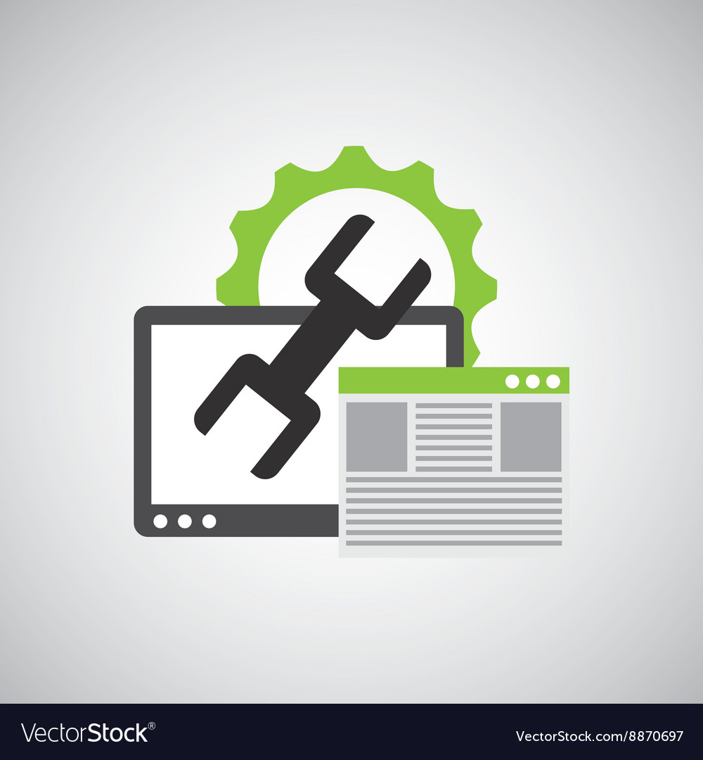 Programming language design Royalty Free Vector Image