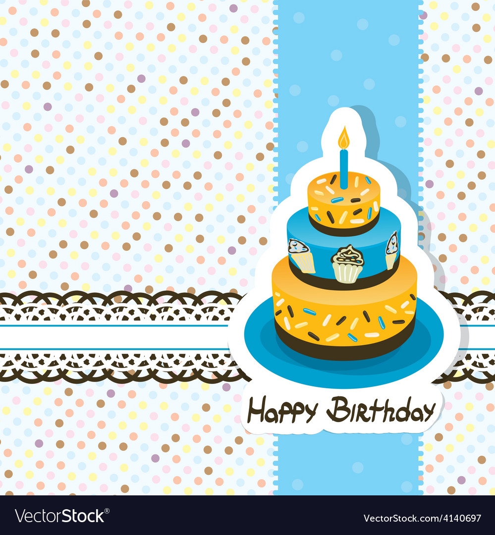 Template greeting card Royalty Free Vector Image