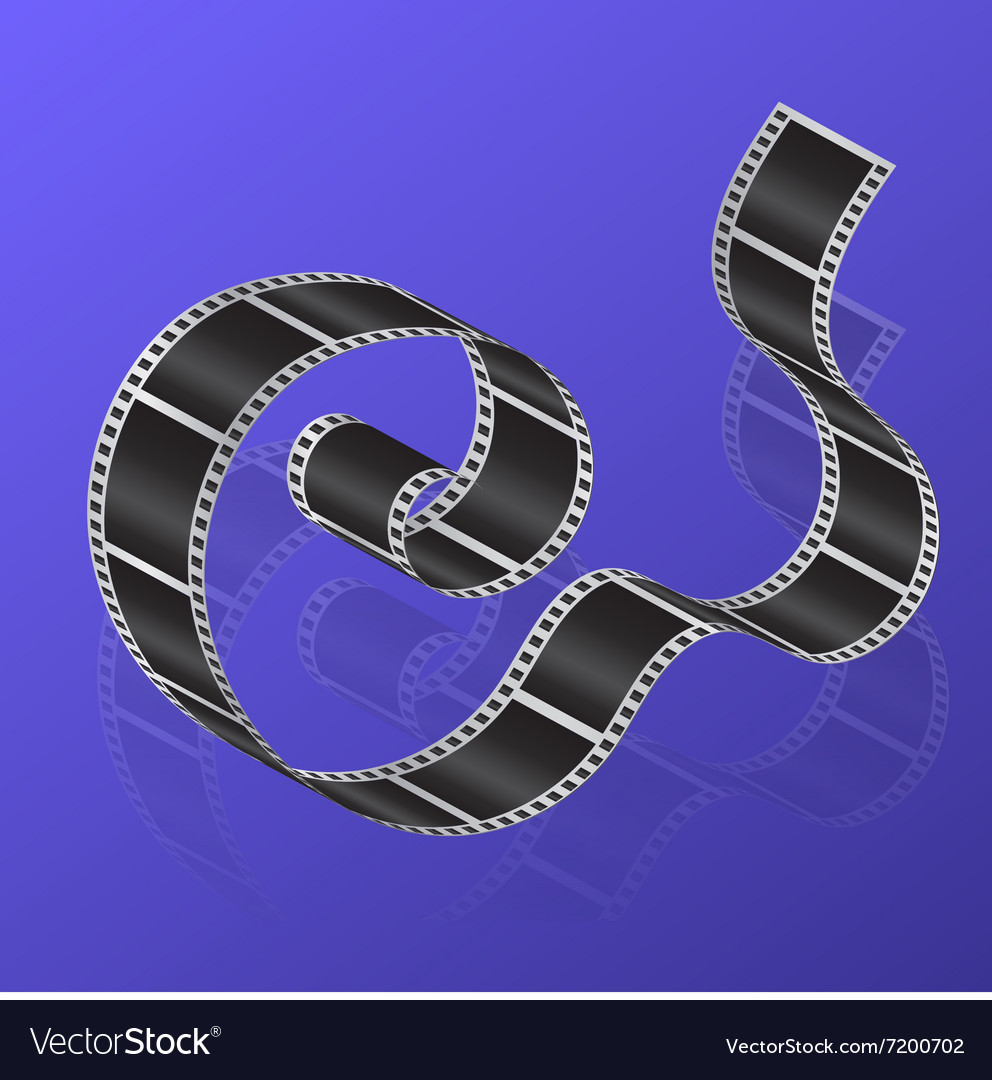 cine-film-on-a-gradient-background-royalty-free-vector-image