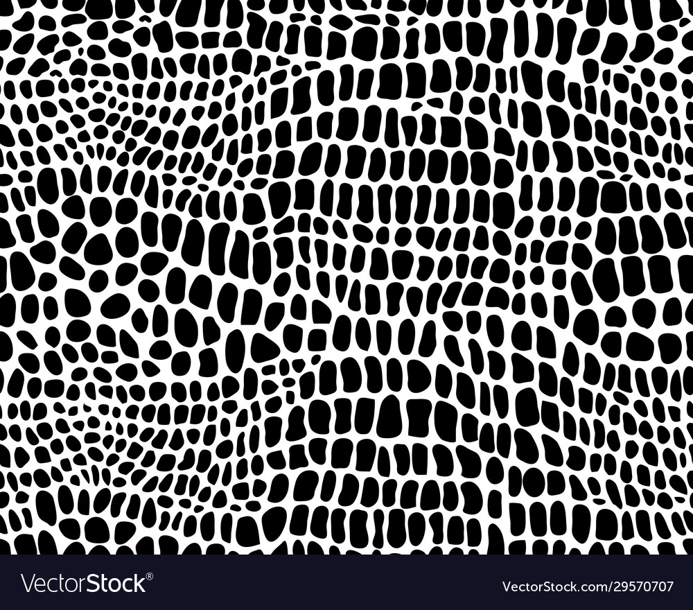 Pattern alligator skin vector image Pattern alligator skin