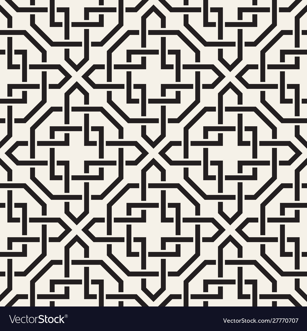 Seamless Ethnic Pattern Ancient Abstract Texture Vector Image
