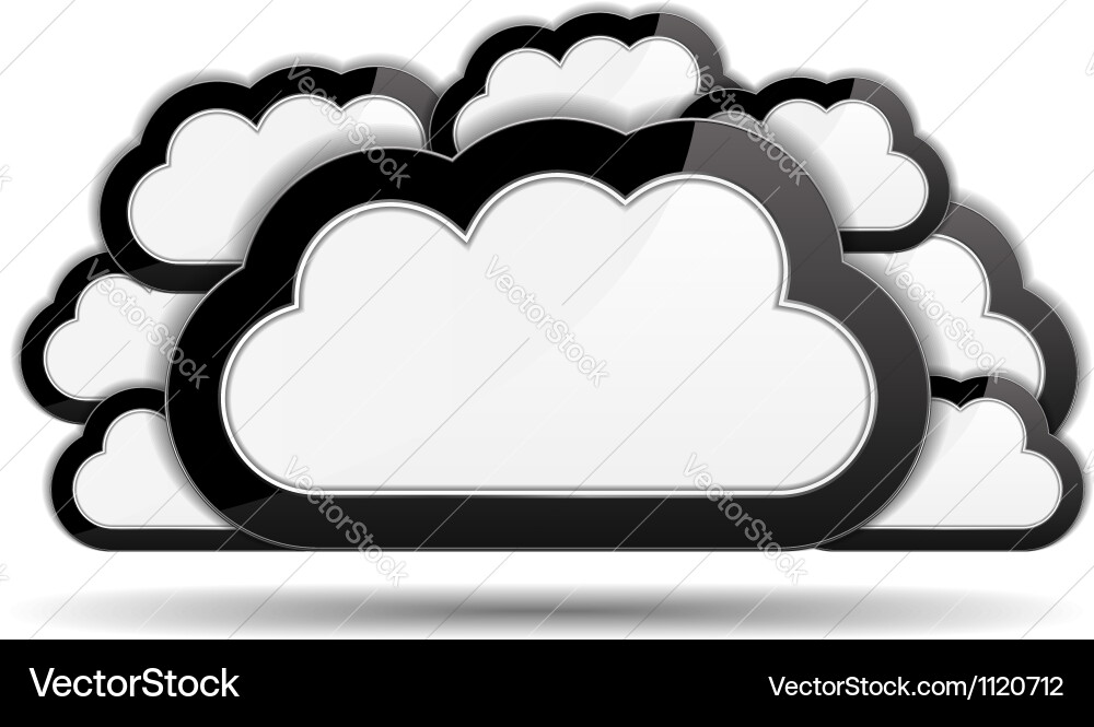 Clouds Royalty Free Vector Image - VectorStock