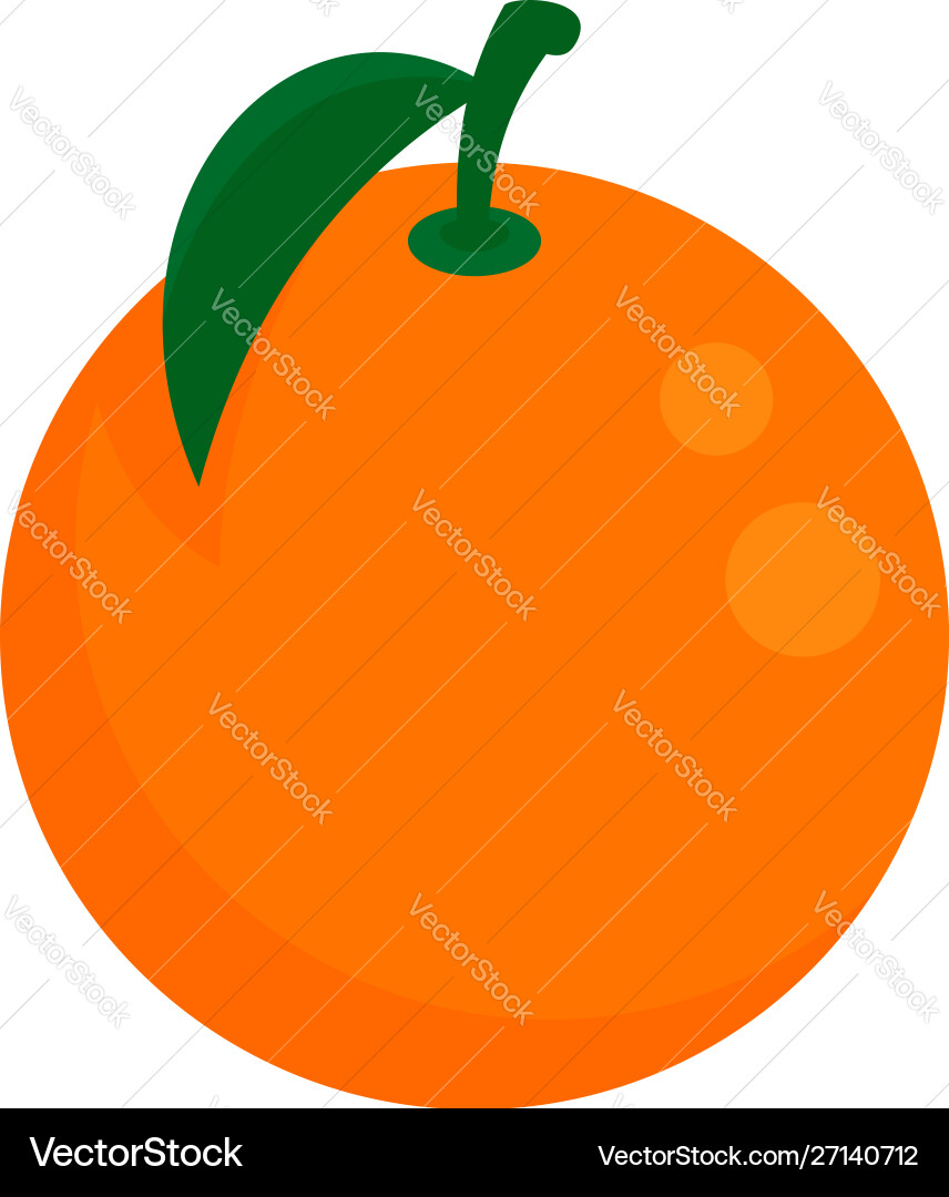Grapefruit icon flat style Royalty Free Vector Image