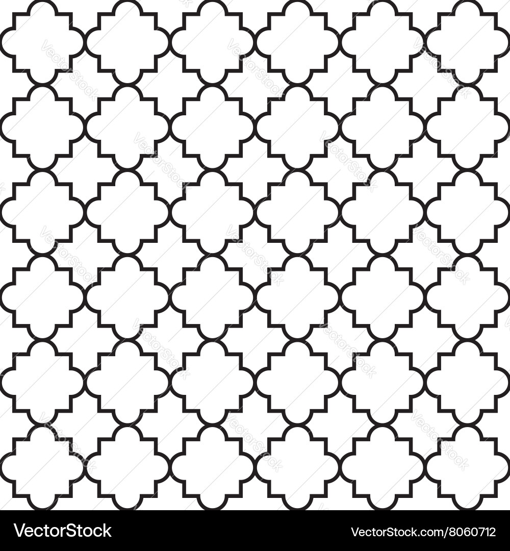 Ornamental arabic seamless pattern Royalty Free Vector Image