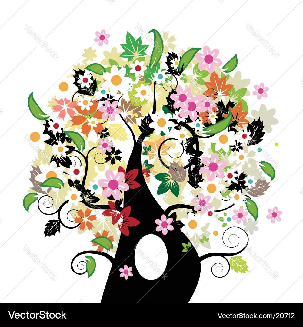 Tree Royalty Free Vector Image - VectorStock