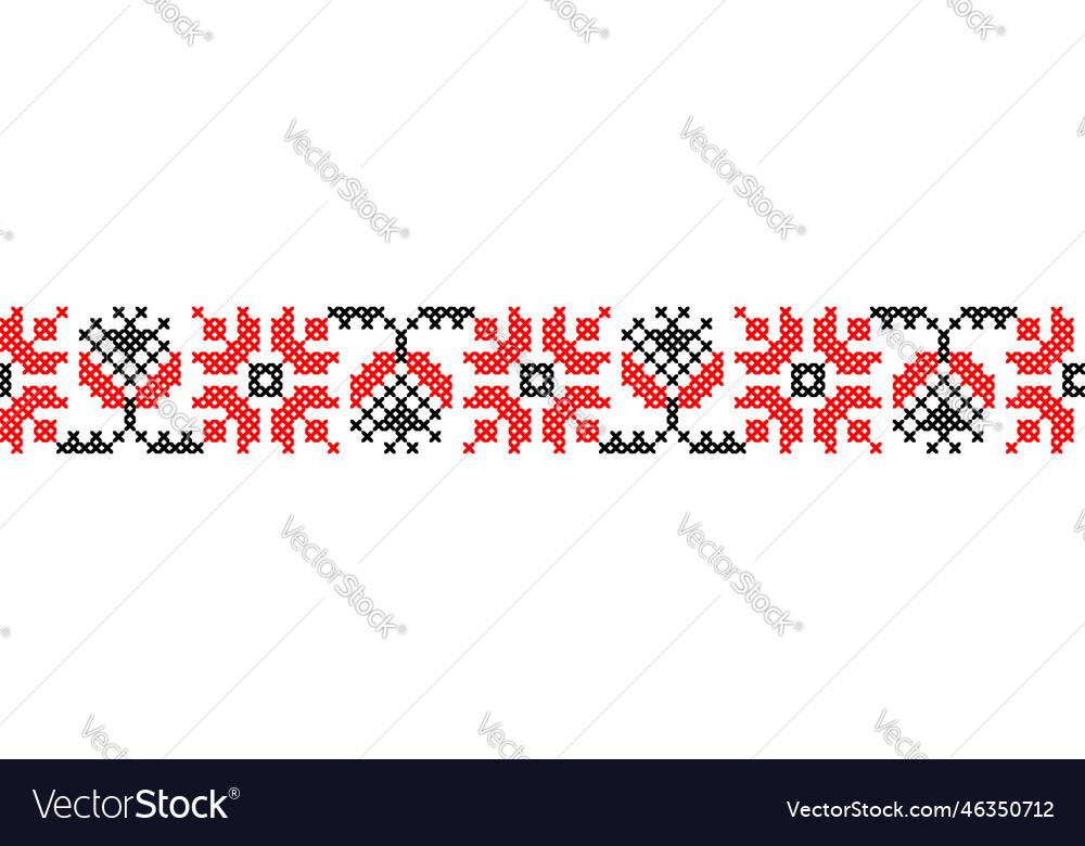 Ukrainian pattern ornament seamless